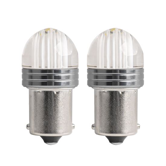 Λαμπάκια LED AMIO P21W 12V 6.000K 500lm 9SMD x 2835 Μονοπολικά  - 2ΤΕΜ.