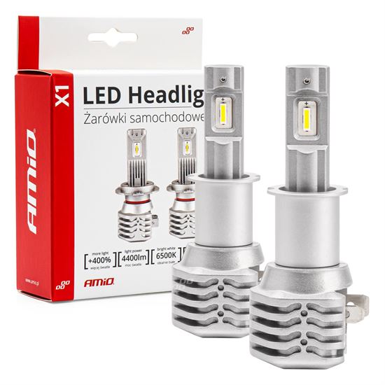 LED Headlights X1 Series H3 AMiO-02964