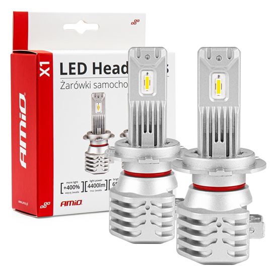 LED Headlights X1 Series H7/H18 AMiO-02966
