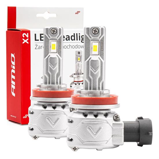 LED Headlights X2 Series H8/H9/H11/H16 AMiO-02974