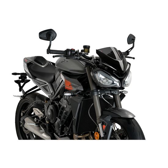 Puig Ζελατίνα New Generation Sport Σκούρα Φιμέ Triumph Street Triple 765 R/RS (2023-2025)