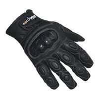 Gloves motorcycle summer leather air black NORDCODE TECH CARBON