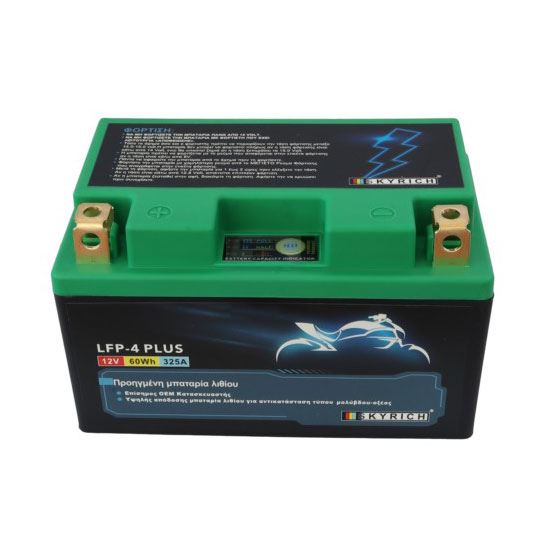 Μπαταρία Λιθίου Μοτοσυκλέτας SKYRICH LFP-4 Plus 300CA