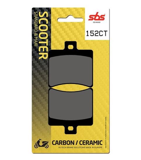 Motorcycle Brake pads SBS 152CT SFA298 MAXI SCOOTER 125-249CCM