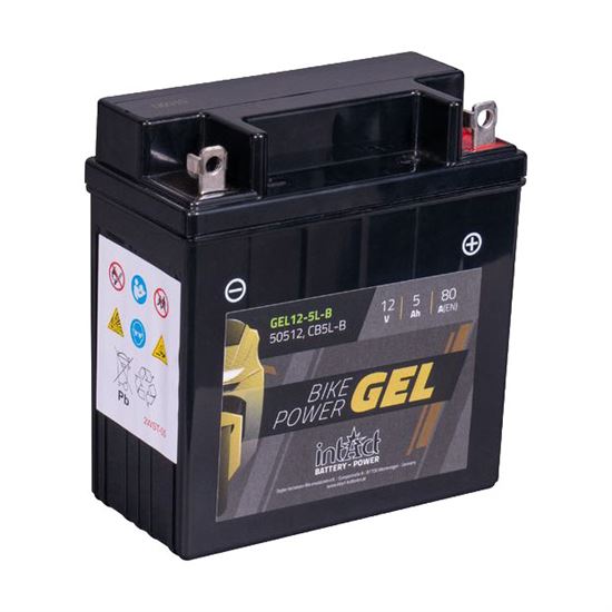 Μπαταρία Intact  YΒ5L-B Gel 12V, 5Ah, 80A