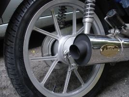 Rear Aluminium Wheel Innova 125