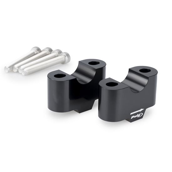 Καβαλέτα Puig Risers Ύψους 30mm Για Τιμόνια 22mm Για BMW F750 GS 18-24 / F800 GS 24- Μαύρα