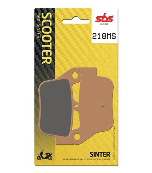 Motorcycle Brake pads SBS 218MS SFA628 MAXSYM400i'11-12,MAXSYM600i'14
