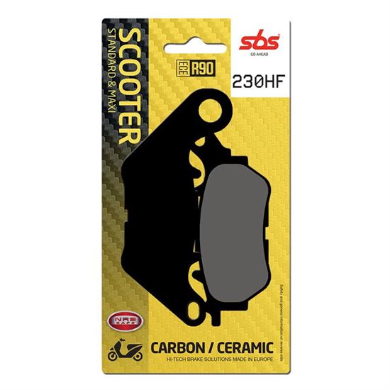 Rear Brake Pads SBS 230HF Yamaha XMax 300