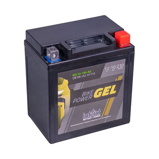 Μπαταρία Intact Bike-Power GEL YB10L-A2 12V, 10Ah, 210A