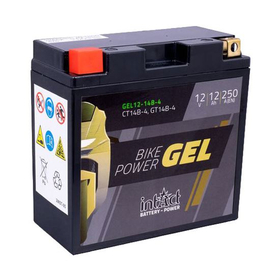 Μπαταρία Intact Bike-Power GEL 12-14B-4 ( YT14B-BS ) 12V, 12Ah, 250A