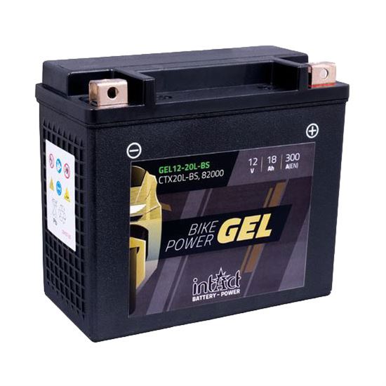 Μπαταρία Ιntact CTX20L-BS ( YTX20L-BS ) 12V, 18Ah, 300A GEL12-20L-BS