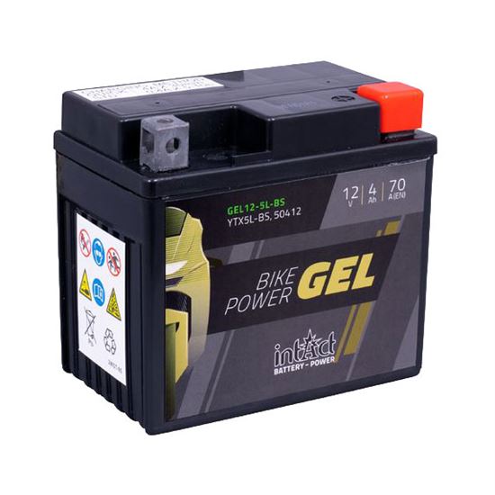 Μπαταρία Intact CTX5L-BS ( YTX5L-BS ) 12V, 4Ah, 70A GEL12-5L-BS