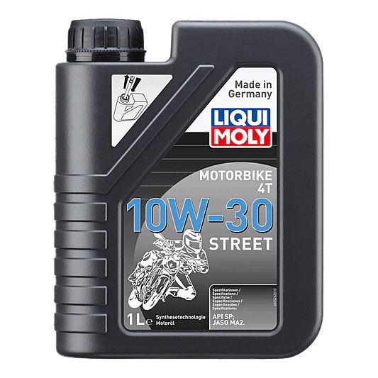 Λάδι Μοτοσυκλέτας Liqui Moly 10W-30 Street 4T 1lt