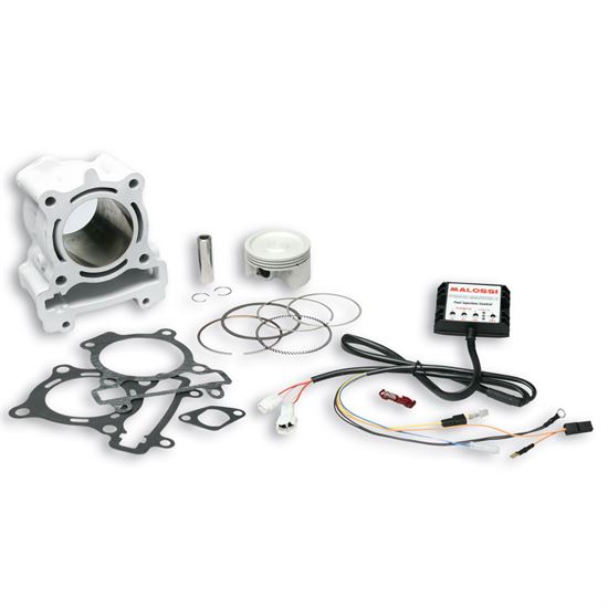 Kit cylinder with Master 2 unit MALOSSI 63mm aluminioum for YAMAHA Crypton X-135