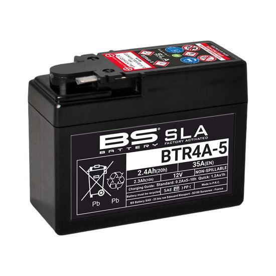Honda BS Battery SLA BTR4A-5 2.4Ah