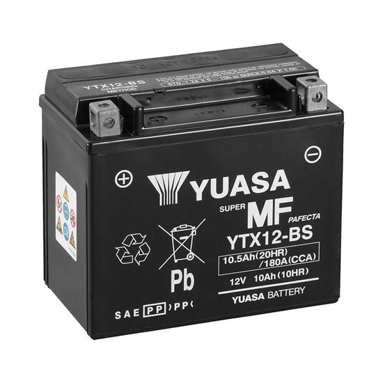 Γνήσια μπαταρία  μοτοσυκλέτας HONDA YTX12-BS  για CBR1100XX, FES250, VF750, VFR750, VFR800, VTR1000