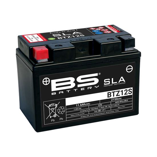 Honda BS Battery SLA BTZ12S 11.6Ah