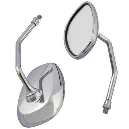Καθρέπτες Τιμονιού A-Pro SR4423 Χρώμιο (Σπείρωμα M10)