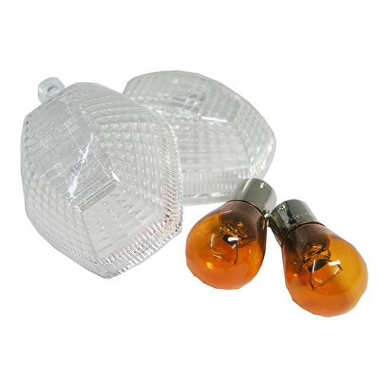 Indicator covers kit with bubls for SUZUKI V-STROM