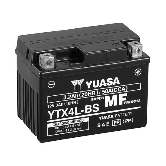 Μπαταρία μοτοσυκλέτας YUASA YTX4L-BS