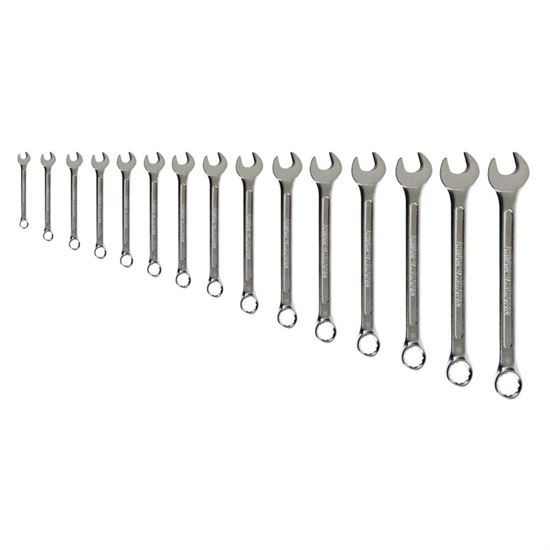 Lampa Set 15 combination open & ringed spanner 6-23mm