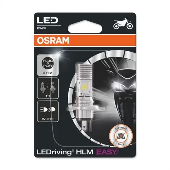 OSRAM HS1 12V 5/5.5W P43T 6000K LEDriving HLM EASY