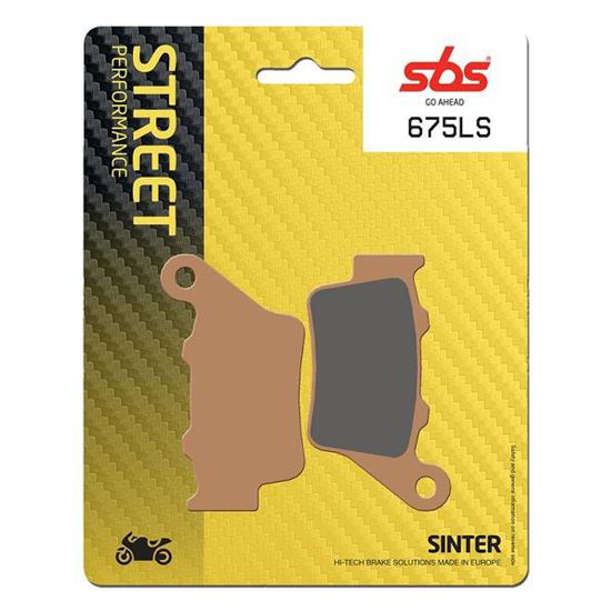 Τακάκια μοτοσυκλετών SBS 675LS FA208 RR