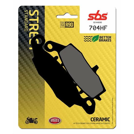 Τακάκια μοτοσυκλετών SBS 704HF FA231 STD FR