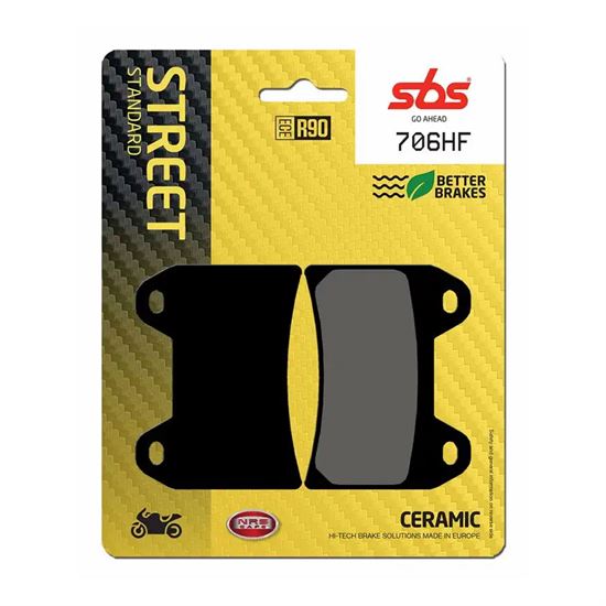 SBS 706HF Front Brake Pads Yamaha XT660X