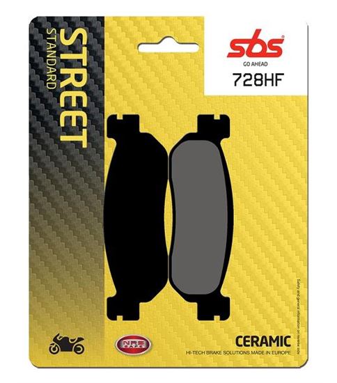 Τακάκια μοτοσυκλετών SBS 728HF FA275 STD RR