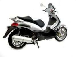 MaxiScooter Homologated aluminium slip-on