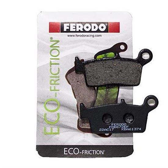 Εμπρός Τακάκια Ferodo Eco Friction Για Honda XL 350R FDB672EF