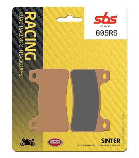 Τακάκια μοτοσυκλετών SBS 809RS FA390 FRONT RACING