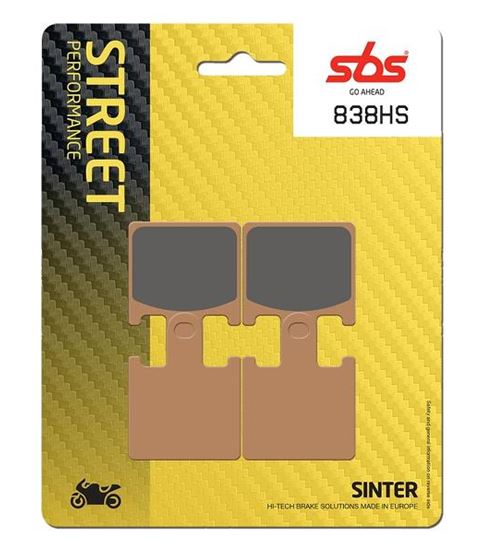 Τακάκια μοτοσυκλετών SBS 838HS FA417 FR