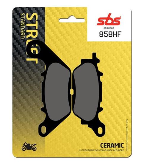 Σετ Τακάκια Εμπρός SBS 858HF FA464 STD FR/RR CRYPTON110,CRYPTONX-135