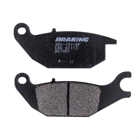 Πίσω Τακάκια Braking 867 SM1 Για Honda Supra X-125