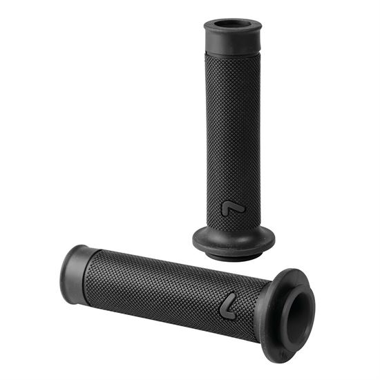 Χειρολαβές Τιμονιού Lampa Μoto Sport Ζευγάρι Μαύρο (22 mm-12cm/25mm-12,5cm)