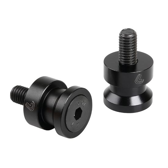 Lampa Bobbins for forked stands - 10x1,50 mm - Black