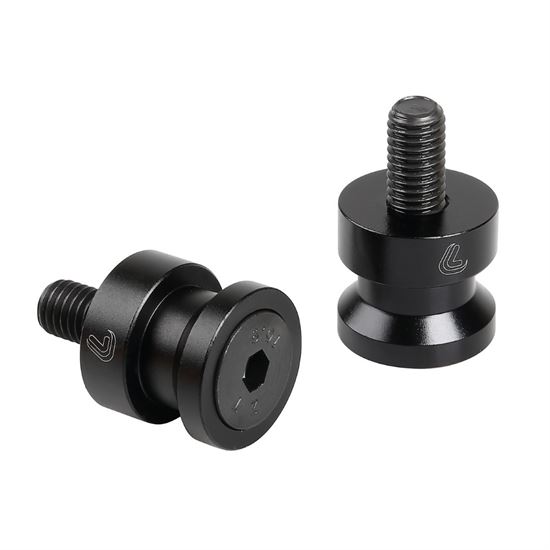 Lampa Bobbins for forked stands - 8x1,25 mm - Black