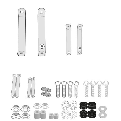 GIVI A6119A fitting kit