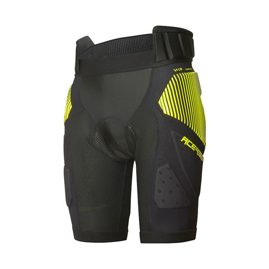 Acerbis MTB Soft Rush Shorts Μαύρο - Κίτρινο