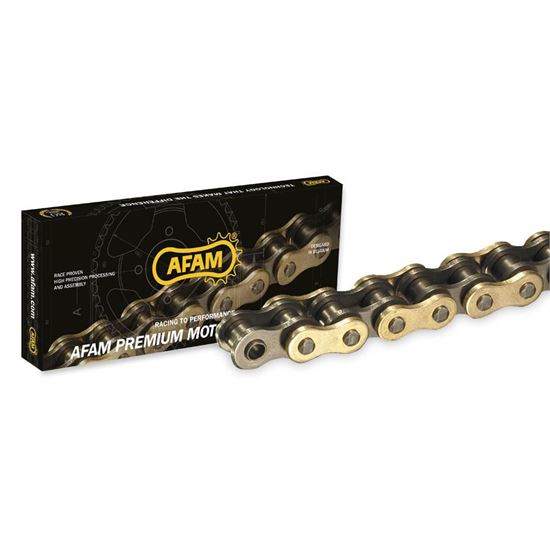 Αλυσίδα Κίνησης AFAM XS’Ring 525 Super Ενισχυμένη Χρυσή Χ 118