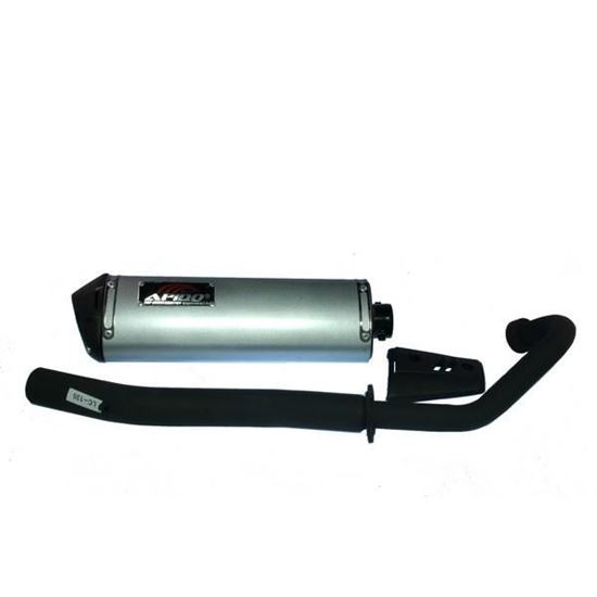 Exaust system Crypton x 135 APIDO racing silver