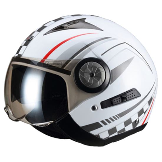 Helmet with double vision BEON B216
