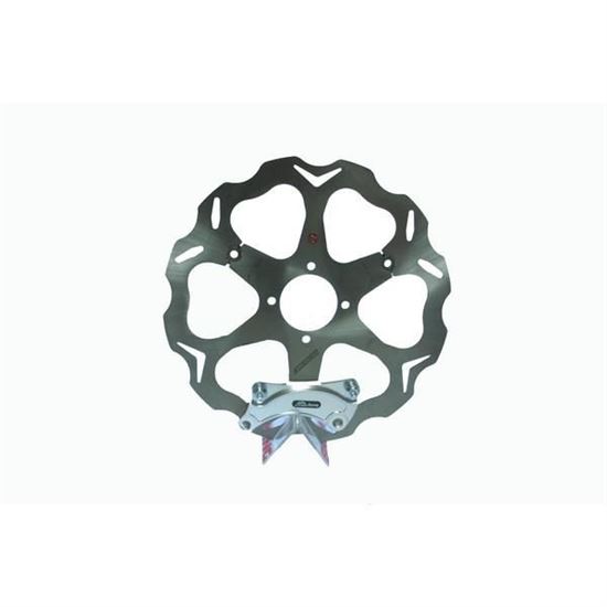Braking Floating Disk brake Crpton-x 135 300mm silver adapter