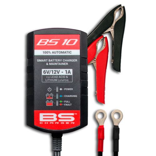 Φορτιστής- Συντηρητής Μπαταρίας BS BS10 6v - 12v Στα 1000ma