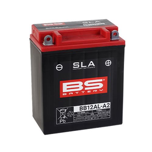Motorcycle Battery SLA BS Battery BB12AL-A2(YB12AL- A2)