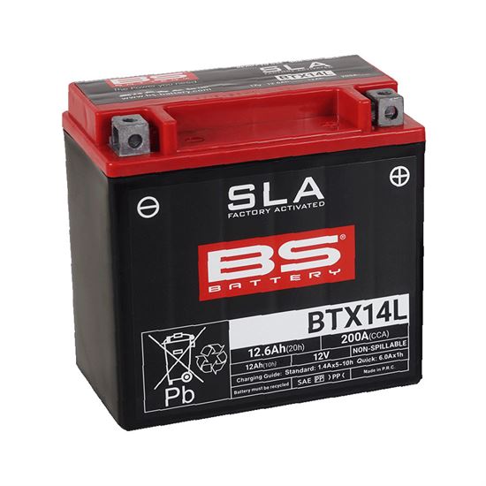 BS Battery BTX14L SLA