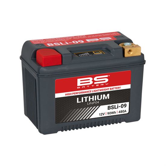 BS Battery BSLI-09 12V 480 CCA VARADERO 1000